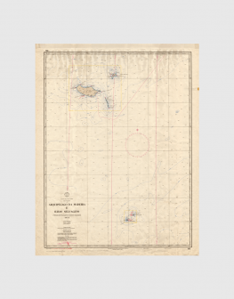 Carta de 1974 – Carta hidrográfica do Arquipélago da Madeira e Ilhas Selvagens