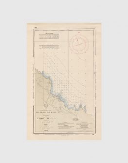 Carta de 1965 – Arquipélago dos Açores – Ilha do Pico, Porto do Cais
