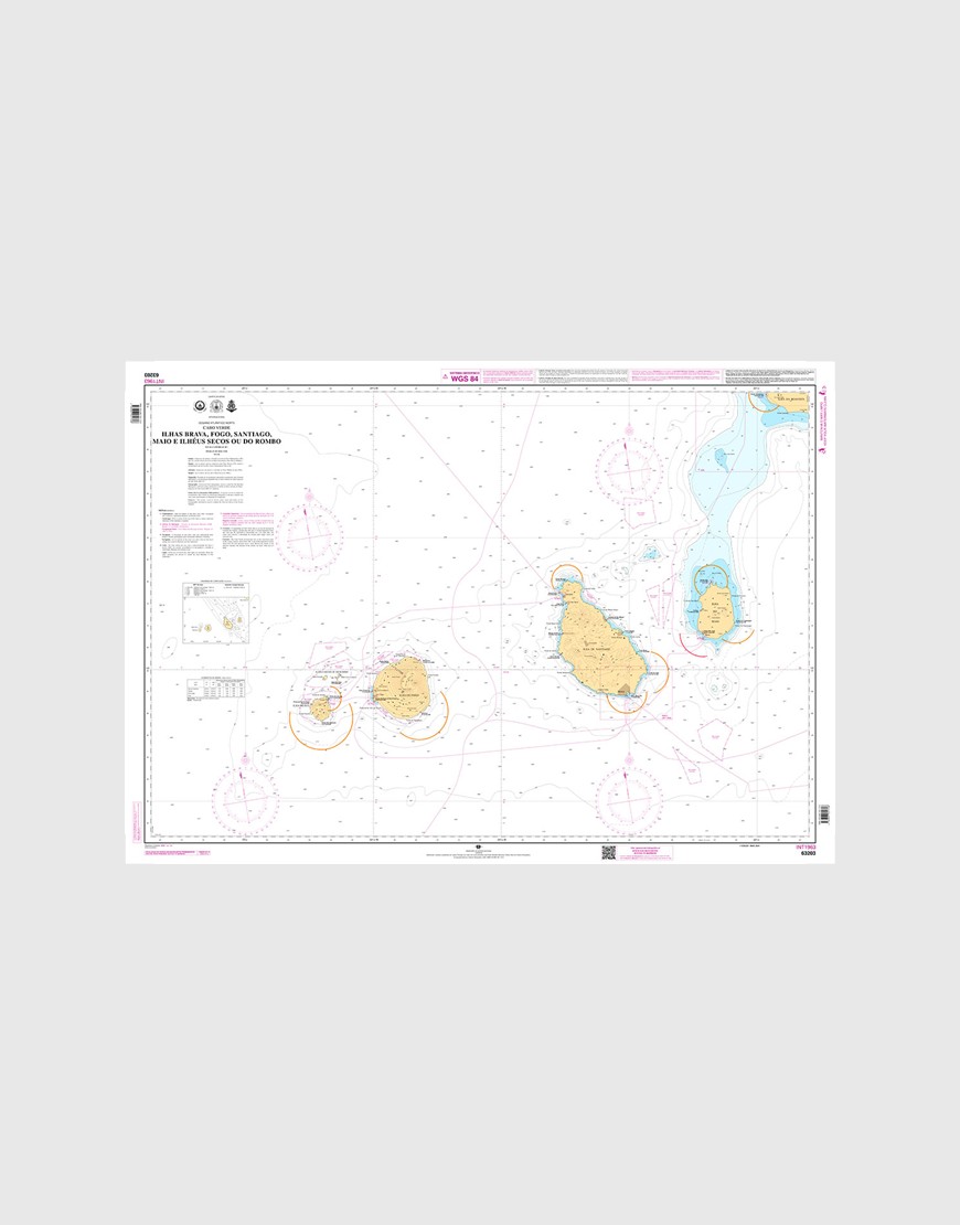 Ilhas Brava, Fogo, Santiago, Maio e Ilhéus Secos ou do Rombo 63203 Ilhas Brava, Fogo, Santiago, Maio e Ilhéus Secos ou do Rombo 63203