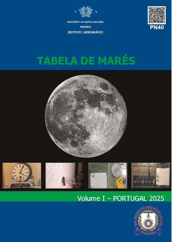 Tabela de Marés Vol. I PORTUGAL – 2025