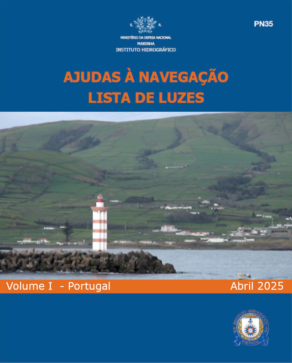 (PN35) – Lista de Luzes, Boias, Balizas e Sinais de Nevoeiro – VOL I – PORTUGAL