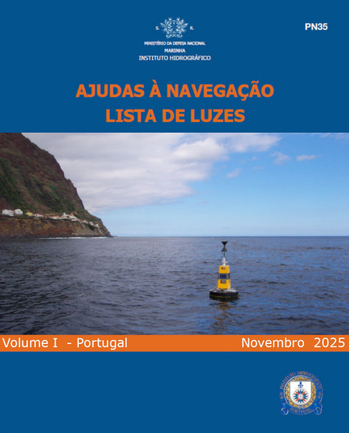 (PN35) – Lista de Luzes, Boias, Balizas e Sinais de Nevoeiro – VOL I – PORTUGAL